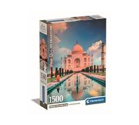 Clementoni - 1500p Taj Mahal - 59,2 x 84,3 cm - Avec poster