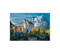 Clementoni Puzzle adultes 500 pièces – Neuschwanstein Castle HQC Compact, fabriqué en Italie (35589)
