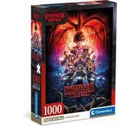Clementoni Puzzle Stranger Things 1000 pièces 70 x 50 cm avec poster adultes et ados