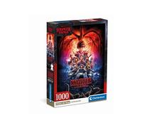 Clementoni Puzzle Stranger Things 1000 pièces 70 x 50 cm avec poster adultes et ados