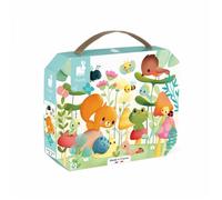Janod Puzzle Les compagnons du jardin – 20 pièces