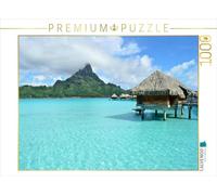 Puzzle · Complexe hôtelier à Bora Bora | Bungalow sur pilotis pour une lune de miel dans un complexe… · 1000 pièces · Format assemblé 64 × 48 cm · CALVENDO Puzzle