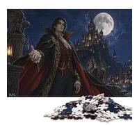 Puzzle Comte Vampire en Bois 1000 Pièces, Cadeau pour Fans de Puzzle