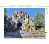 Puzzle · Conjoux, Lieu de pèlerinage marial dans Les Ardennes Belges | 15 grottes abritent plus de 100 figures en plâtre peintes… · 1000 pièces · Format assemblé 64 × 48 cm · CALVENDO Puzzle
