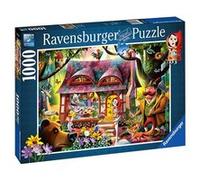 Puzzle Conte de Fées 1000 pièces le Petit Chaperon Rouge et le Loup Softclick Ravensburger Multicolore Multicolore G