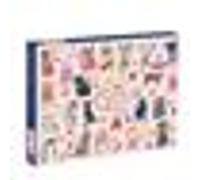 Galison Puzzle Cool Cats A-Z 1000 pièces