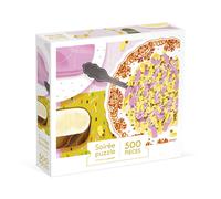 Puzzle coquillettes jambon 500 pcs rose TU