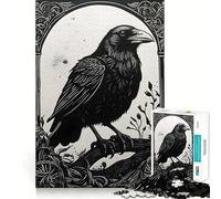 Puzzle Corbeau 1000 pièces pour Adultes Think Smart Toy Family Joy Découpe précise Pièce d'art (38x52cm)