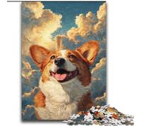 Puzzle Corgi dans Les Nuages pour Adultes 2000 pièces, Un défi Difficile à relever pour Toute la Famille (70x100cm)
