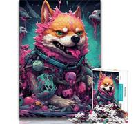 Puzzle Corgi Mutant 1000 pièces pour Adultes et Adolescents, Jeu Stimulant Chaque pièce est Unique - Jeu Familial Stimulant (38x26cm)
