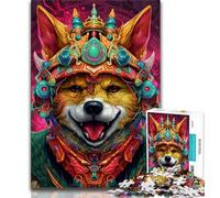 Puzzle Corgi Mutant 1000 pièces pour Adultes et Adolescents, Jeu Stimulant et Jeu Familial idéal comme Cadeau pour Toute la Famille (50x75cm)