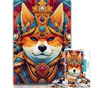 Puzzle Corgi Mutant pour Adolescents, 1 000 pièces, Difficile à réaliser, mais Amusant et Humoristique, Cadeau d'anniversaire, Cadeaux, Art Mural 38x26cm