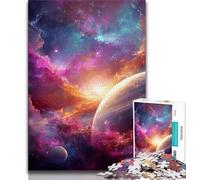 Puzzle Cosmic Andromeda 1000 pièces pour Adolescents, Jouet éducatif et décompressant, Cadeau du Père Noël Secret (50x75cm)