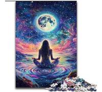Puzzle Cosmic Girl pour Adultes, 1000 pièces, à partir de 14 Ans, décoration Murale, Cadeaux Uniques pour Anniversaire et Noël 26x38cm