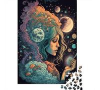 Puzzle Cosmic High pour Adultes, 1000 pièces, en Bois, Jouet éducatif Anti-Stress, Cadeau de Noël, 1000 pièces (75 x 50 cm)