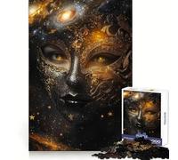 Puzzle Cosmic Masquerade 1000 pièces pour Adultes, Puzzle Sharp Logic, Bricolage, Passe-Temps Familial Amusant, décoration de Table (50x75cm)