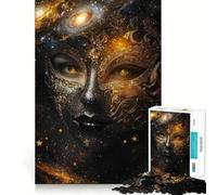 Puzzle Cosmic Masquerade 1000 pièces pour Adultes, Puzzle Sharp Logic, Bricolage, Passe-Temps Familial Amusant, décoration de Table (50x75cm)