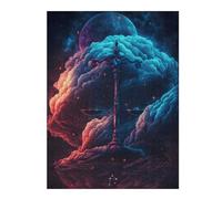Puzzle Cosmic Scales of Justice pour Adultes, Format 500 PCS