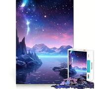 Puzzle Cosmos Étoilé pour Adolescents 1000 Pièces Jeu de Détente Créatif Design Simple et Amusant Cadeau Souvenir 38x52cm