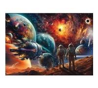 Schmidt-Spiele Puzzle Couleurs Cosmiques (Voyage dans l'Espace) - 1000 pièces