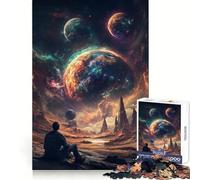 Puzzle Cosmos pour Adolescents, 1000 pièces, pour développer l'intelligence et l'habileté, pour Une évasion paisible et Un Assemblage Facile, Cadeau de Noël (50x75cm)