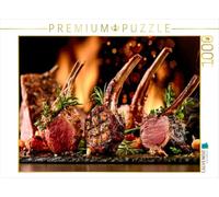 Puzzle · Côtelettes d'agneau grillées | 1000 pièces · Format assemblé 64 × 48 cm · CALVENDO Puzzle