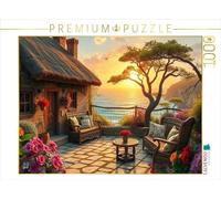 Puzzle · Coucher de Soleil sur la mer | Mon endroit préféré le soir · 1000 pièces · Format assemblé 64 × 48 cm · CALVENDO Puzzle