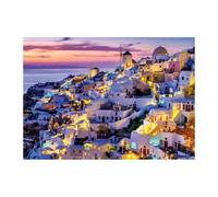 Puzzle Coucher De Soleil Sur Santorin 1500 Pcs