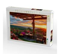 Puzzle · Couchers de Soleil dorés après Une journée d'automne de Fin d'été | 1000 pièces · Format assemblé 64 × 48 cm · CALVENDO Puzzle