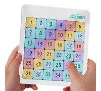 Puzzle Coulissant 6x6 - Jeu de Cerveau éducatif avec Bloc de Chiffres magnétique, Tableau de Puzzle logique pour et Adultes | Jouet d'apprentissage Convivial pour Les Voyages, pour Les fêtes e