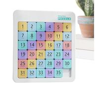 Puzzle Coulissant - Jouet à Blocs magnétiques glissants 6x6 - Puzzle De Blocs Coulissants avec Numéros,pour Les Voyages en Famille, Road Trips, Anniversaires, fêtes de adeaux et Adultes