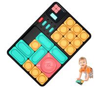 Puzzle coulissant magnétique - 15 x 15 cm électronique, jeu cérébral, jouet logique portable portable | Jeu de voyage interactif à long terme pour , adolescents, adultes, entraînement mental