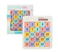 Puzzle Coulissant Magnétique - Casse-tête À Chiffres 6 X 6, Blocs D'intelligence PP, Jeu De Puzzle Numérique, Jeu De Voyage Portable pour Adultes Et | Jouet De Pensée Logique pour Cadeau D'éco