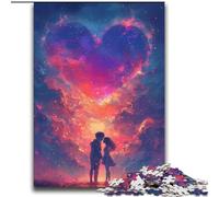 Puzzle Couple Amoureux pour Adultes 2000 pièces, Jouet éducatif Anti-Stress, idéal comme Cadeau pour Toute la Famille (70x100cm)