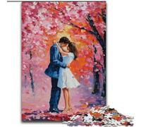 Puzzle Couple sous l'arbre 1000 pièces pour Adolescents, à partir de 14 Ans, Jeux Amusants, activités à la Maison, Cadeaux d'anniversaire, Cadeaux de Voyage (50x75cm)