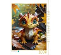 Puzzle · Couronne d'automne | Des dragons enchantés : Petits miracles · 1000 pièces · Format assemblé 64 × 48 cm · CALVENDO Puzzle