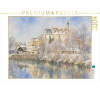 Puzzle · Couvent franciscain de Füssen-sur-Lech | Scène ernale au bord du Lech · 2000 pièces · Format assemblé 90 × 67 cm · CALVENDO Puzzle