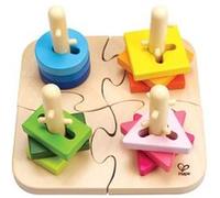 Puzzle créatif à empiler Hape Multicolore G