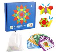 Puzzle Créatif En Bois Pour Enfants, 155 Pièces, Jouets De Développement, D'Apprentissage, De Formes Géométriques