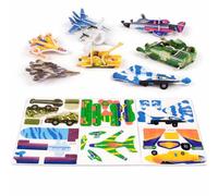 Puzzle Créatif en Papier D'insecte 3D À Faire Soi-même, Puzzles d'animaux 3D Éducatifs for Enfants, Assemblage sans Colle, Activité, Salle De t Divertissement en Famille(C)