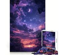 Puzzle Crépuscule étoilé 1000 pièces pour Adultes, pour Un Jeu de logique raffiné et Un Moment de détente Finitions soignées 38x26cm