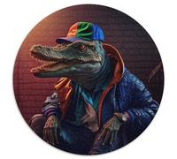 Puzzle Crocodile Dancer 1000 pièces pour Adultes, idéal pour Les Adolescents, Les Liens familiaux, Les Casse-têtes et la décoration d'intérieur DIY (67,5x67,5cm)