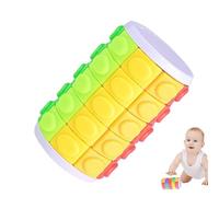 Puzzle Cube - Casse-tête Cube Magique Cylindrique, Jeu de Logique Interactif | Puzzle Coulissant éducatif pour Enfant, Enfant et Adultes, Jouet de décompression Amusant pour améliorer Les compéte