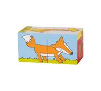 Puzzle-cube léger pour apprendre les animaux et les couleurs