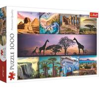 PUZZLE CUBES 1000 Collage Afrique 10792