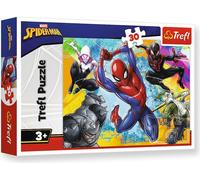 PUZZLE CUBES 30 Couleurs SpiderMan / Marvel 18307