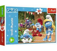 PUZZLE CUBES 30 La Schtroumpfette et les Schtroumpfs 18312