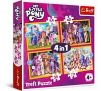 PUZZLE CUBES 4en1 Poneys Hasbro 34624