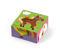 Viga Puzzle Cubes X 6 Farm (508357) Activity (4 Piece)