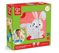 Puzzle cubes animaux de la ferme